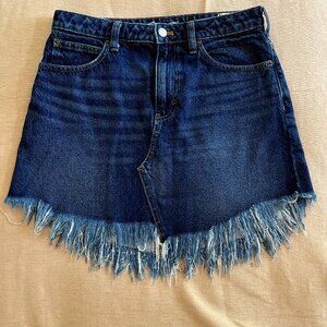 We the Free Mini Jean Skirt